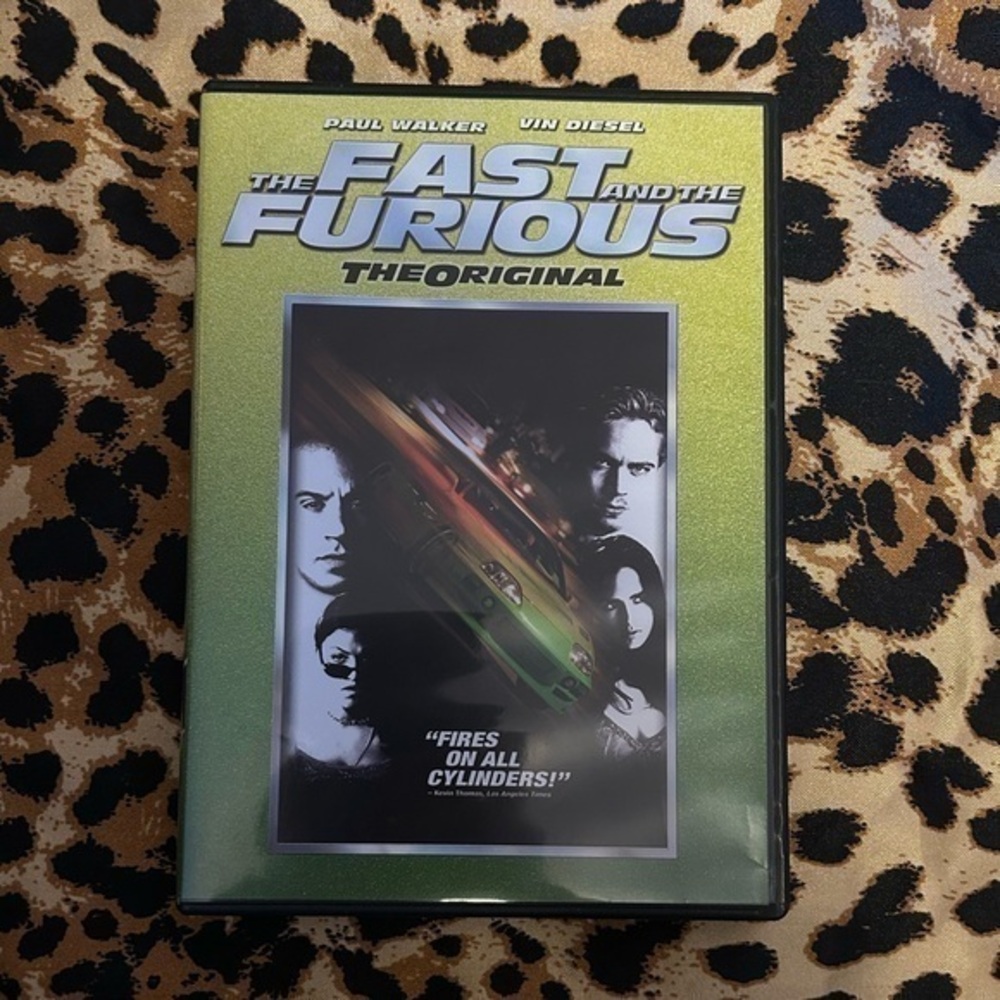The Fast and The Furious (DVD, 2001)
